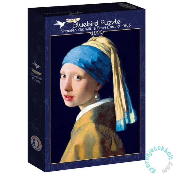 Bluebird 1000 db-os Art by puzzle - Vermeer- Girl with a Pearl Earring 1665 (60259)