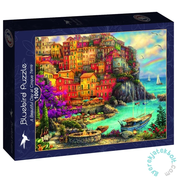 Bluebird 1000 db-os puzzle - A Beautiful Day at Cinque Terre (90325)