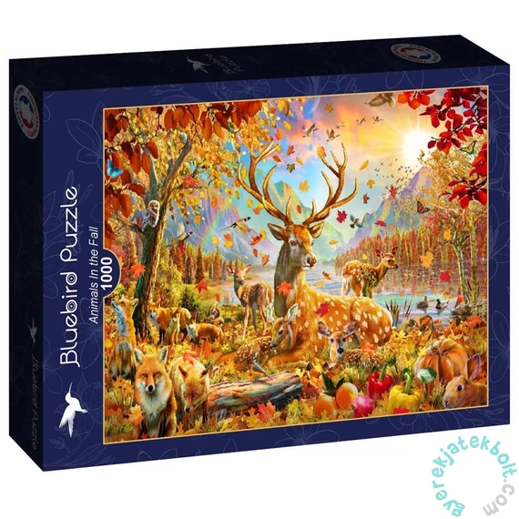 Bluebird 1000 db-os puzzle - Animals In the Fall (90819)
