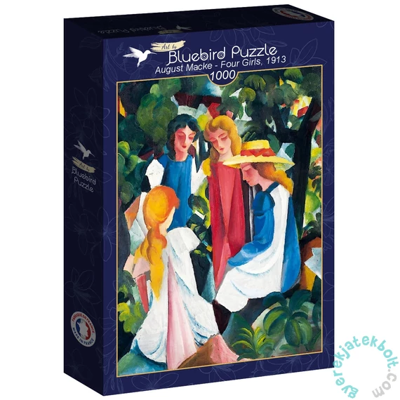 Bluebird 1000 db-os puzzle - August Macke - Four Girls, 1913 (60273)