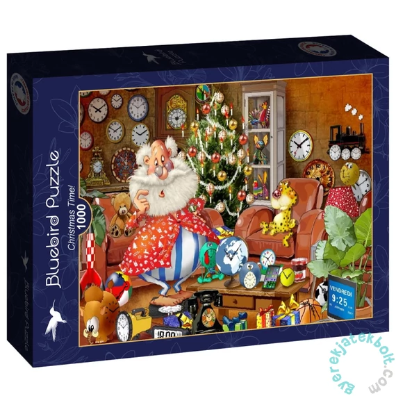Bluebird 90237 - Christmas Time! - 1000 db-os puzzle