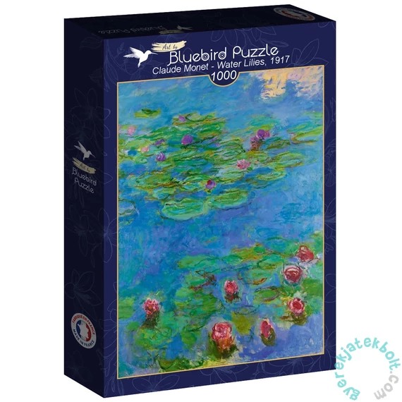 Bluebird 1000 db-os puzzle - Claude Monet - Water Lilies, 1917 (60256)