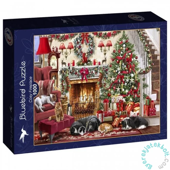 Bluebird 1000 db-os puzzle - Cosy Fireplace (90538)