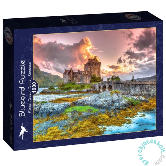 Bluebird 1000 db-os puzzle - Eilean Donan Castle - Scotland (90355)