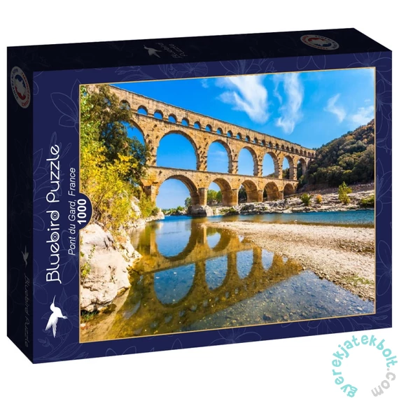 Bluebird 90376 - Pont du Gard, France - 1000 db-os puzzle