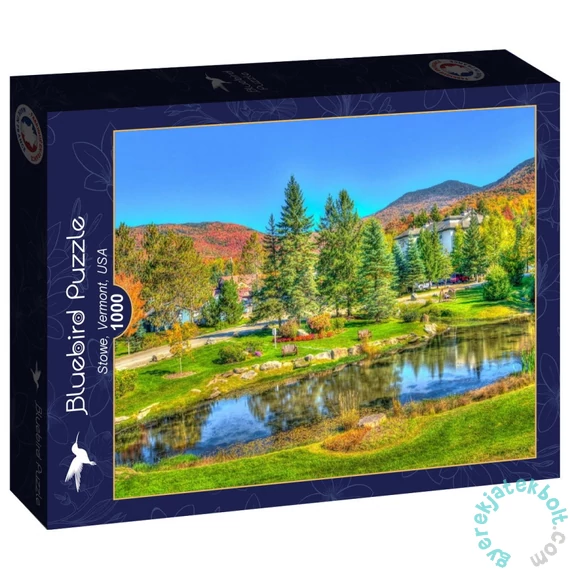 Bluebird 90133 - Stowe, Vermont, USA - 1000 db-os puzzle