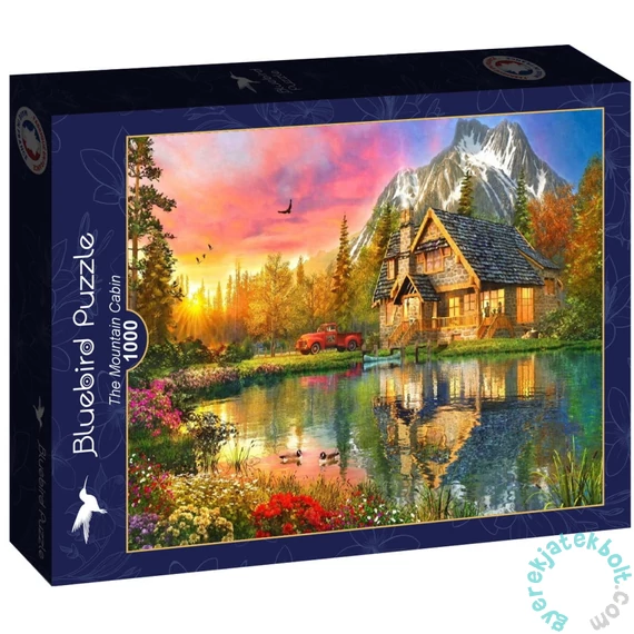 Bluebird 90193 - The Mountain Cabin - 1000 db-os puzzle