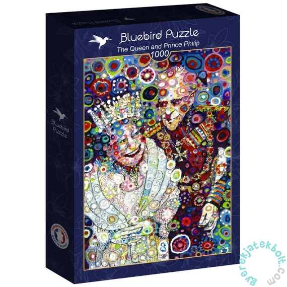 Bluebird 90321 - The Queen and Prince Philip - 1000 db-os puzzle