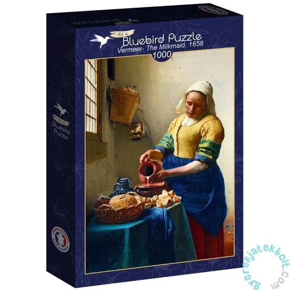 Bluebird 1000 db-os puzzle - Vermeer- The Milkmaid, 1658 (60260)