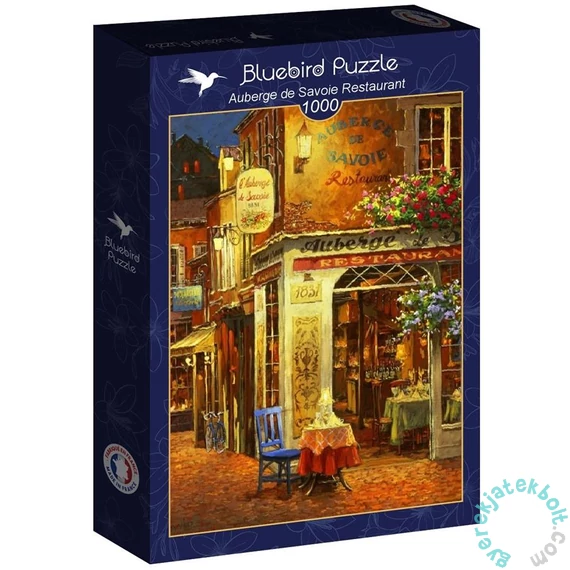 Bluebird 1000 db-os puzzle - Auberge de Savoie Restaurant, Franciaország (90215)