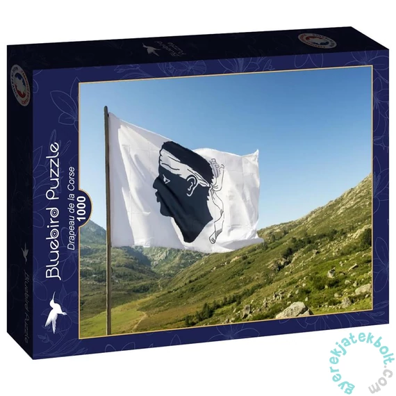 Bluebird 1000 db-os puzzle - Drapeau de la Corse (90436)
