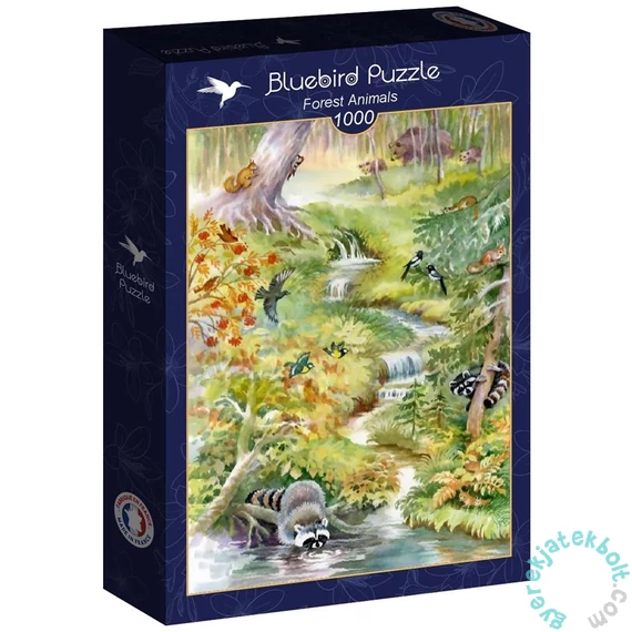 Bluebird 1000 db-os puzzle - Forest animals (90135)