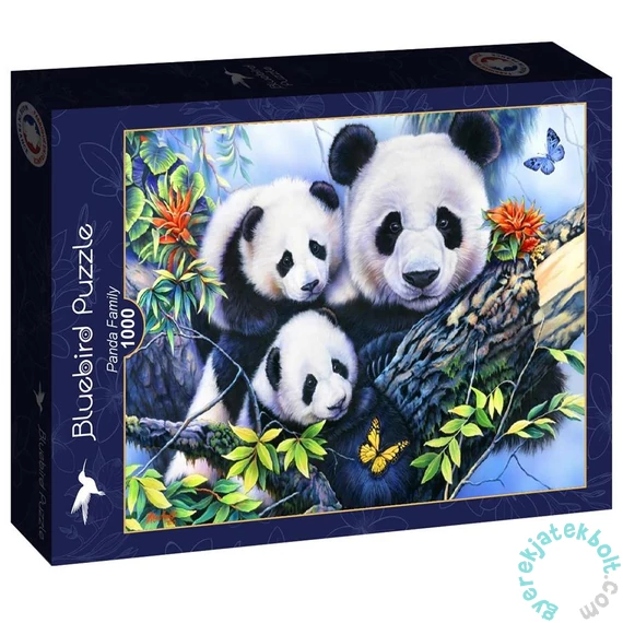 Bluebird 1000 db-os puzzle - Panda Family (90154)