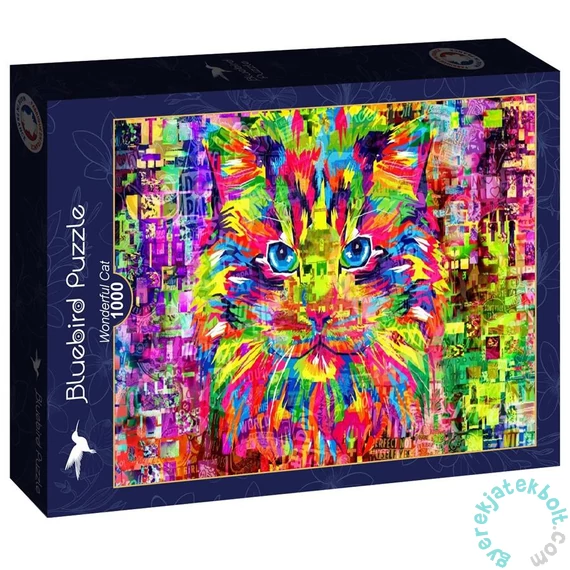 Bluebird 1000 db-os puzzle - Wonderful Cat (90219)