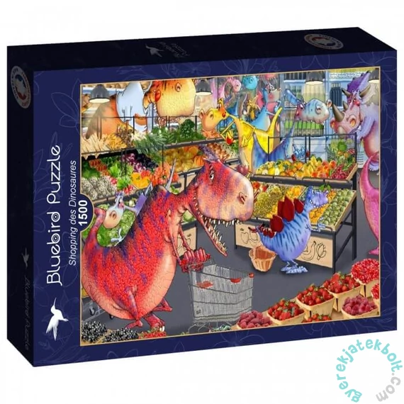 Bluebird 1500 db-os puzzle - Shopping des Dinosaures (90471)
