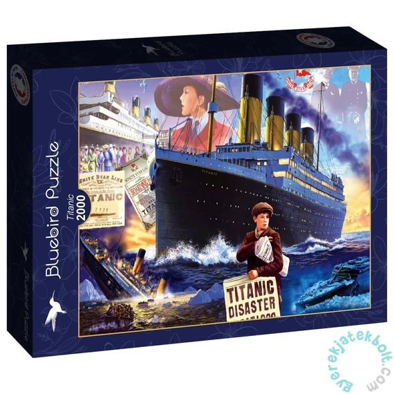 Bluebird 2000 db-os puzzle - Titanic (90665)