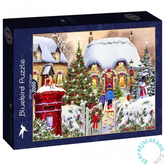 Bluebird 2000 db-os puzzle - Winter Cottage (90520)