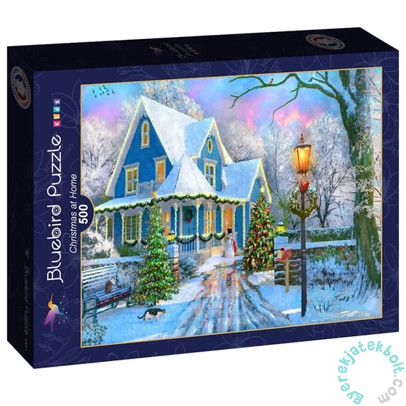 Bluebird 500 db-os puzzle - Christmas at Home (90517)