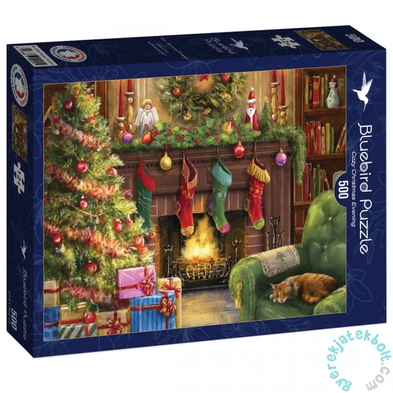 Bluebird 500 db-os puzzle - Christmas Evening (90541)