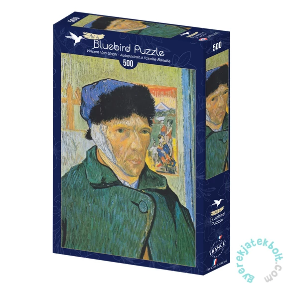 Bluebird 500 db-os puzzle - Vincent Van Gogh - Autoportrait à l'Oreille Bandée (60352)