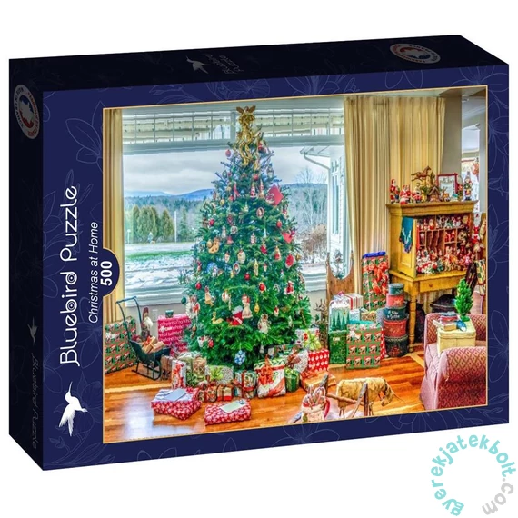 Bluebird 500 db-os puzzle - Christmas at Home (90102)