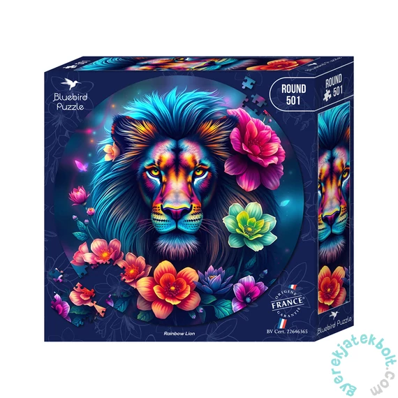 Bluebird 501 db-os kör puzzle - Rainbow Lion (91145)