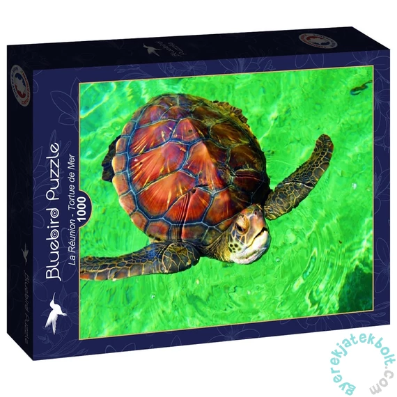 Bluebird 1000 db-os puzzle - La Réunion - Tortue de Mer (90298)
