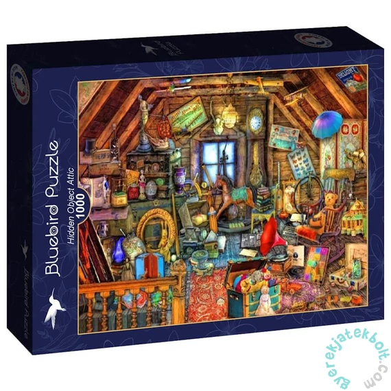 Bluebird 1000 db-os puzzle - Hidden Object Attic (90557)
