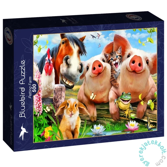 Bluebird 500 db-os puzzle - Petting Farm (90126)