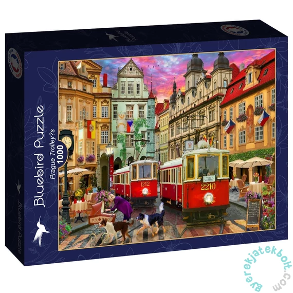 Bluebird 1000 db-os puzzle - Prague Trolley's (91157)