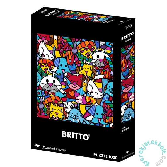 Bluebird 1000 db-os puzzle - Romero Britto - Best Friends (91163)