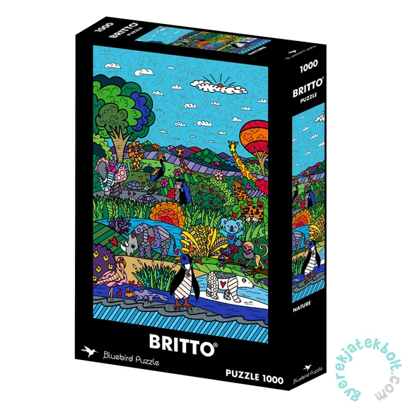 Bluebird 1000 db-os puzzle - Romero Britto - Nature (91166)