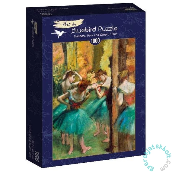 Bluebird 1000 db-os Art by puzzle - Degas - Dancers, Pink and Green (60047)