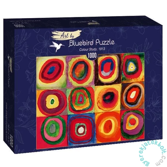 Bluebird 1000 db-os Art by puzzle - Kandinsky - Colour Study (60035)