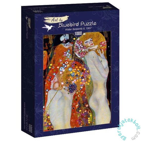 Bluebird 1000 db-os Art by puzzle - Klimt - Water Serpents II (60052)
