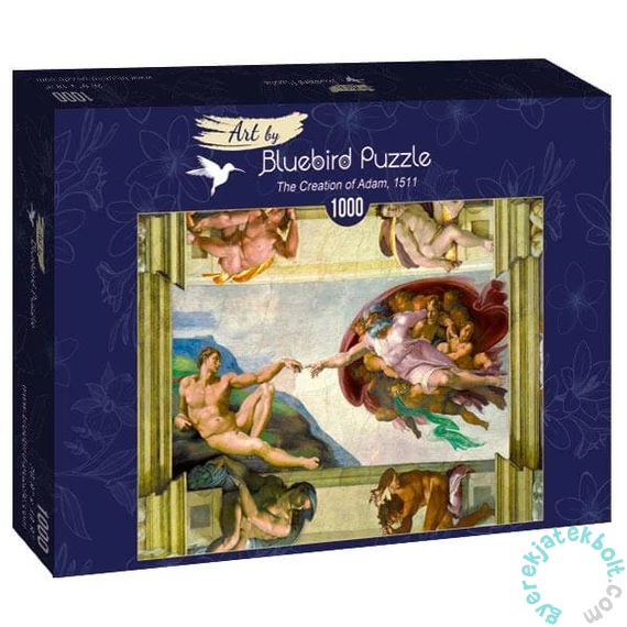Bluebird 1000 db-os Art by puzzle - Michelangelo - The Creation of Adam (60053)
