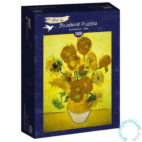 Bluebird 1000 db-os Art by puzzle - Van Gogh - Sunflowers (60003)