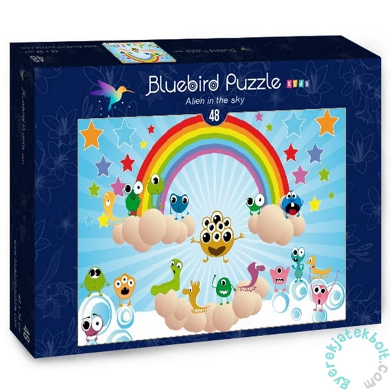 Bluebird Kids 48 db-os puzzle - Alien in the sky (70366)