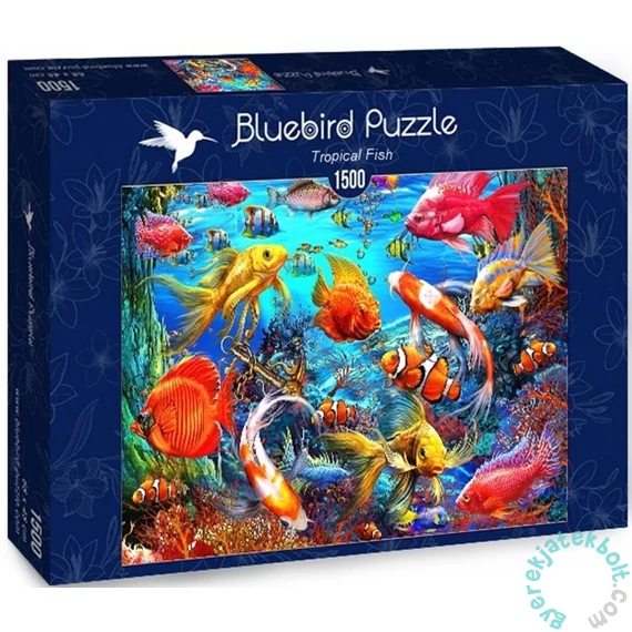 Bluebird 1500 db-os puzzle - Tropical Fish (70192)