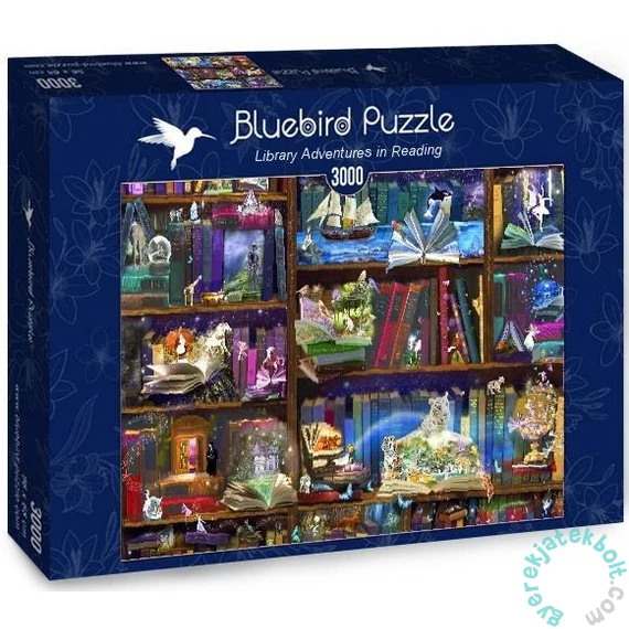 Bluebird 3000 db-os puzzle - Library Adventures in Reading (70199)