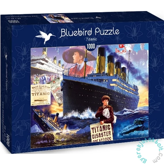 Bluebird 1000 db-os puzzle - Titanic (90664)