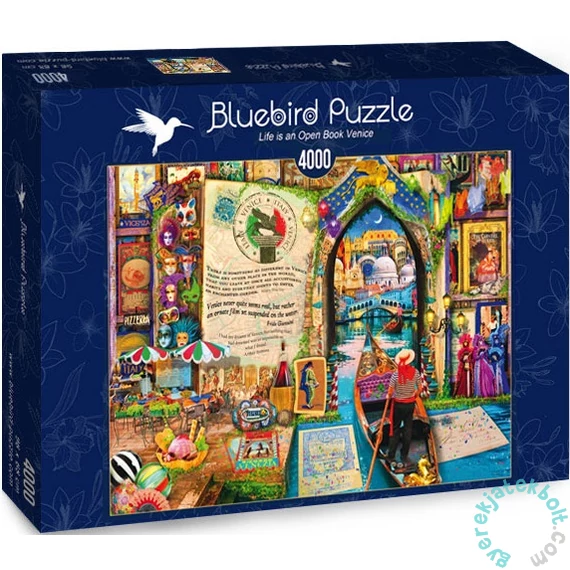 Bluebird 4000 db-os puzzle - Life is an Open Book Venice (70259)