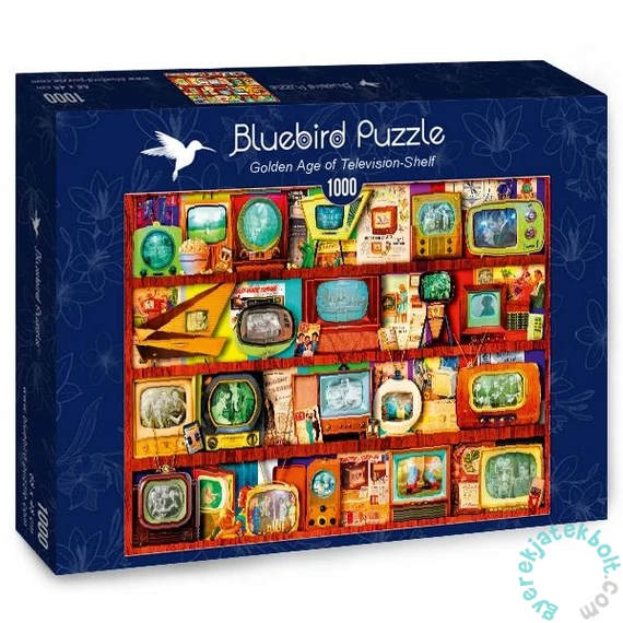Bluebird 1000 db-os puzzle - Golden Age of Television-Shelf (70330)