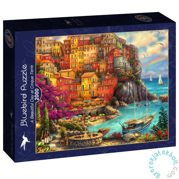 Bluebird 2000 db-os puzzle - A Beautiful Day at Cinque Terre (90565)