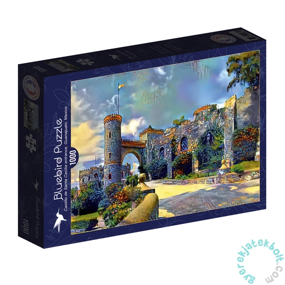 Bluebird 1000 db-os puzzle - Castillo de Santa Cecilia Guanajuato - Mexico (90287)