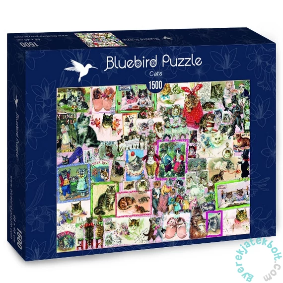 Bluebird 1500 db-os puzzle - Cats (70471)