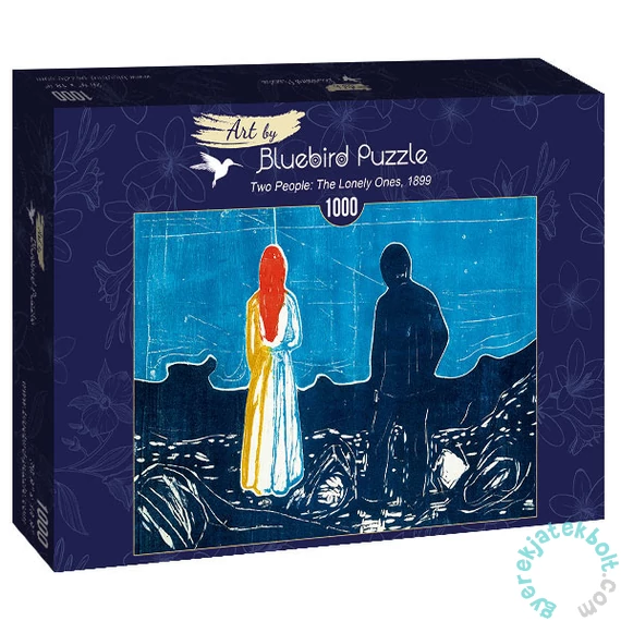 Bluebird 1000 db-os Art by puzzle - Edvard Munch - Two People: The Lonely Ones, 1899 (60129)
