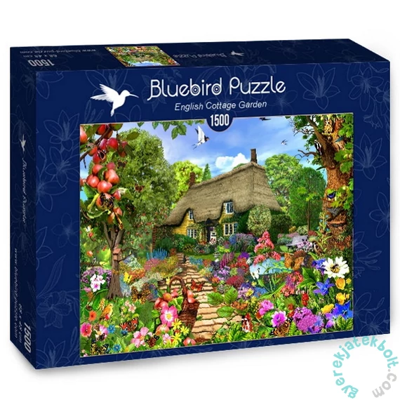 Bluebird 1500 db-os puzzle - English Cottage Garden (90010)