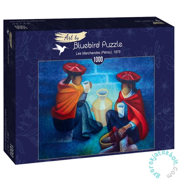 Bluebird 1000 db-os Art by puzzle - Louis Toffoli - Les Marchandes (Pérou), 1975 (60141)