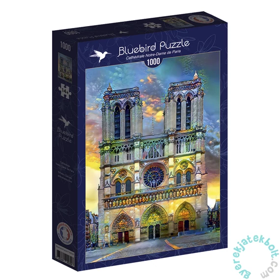 Bluebird 1000 db-os puzzle - Notre Dame - Paris Cathedral (90039)